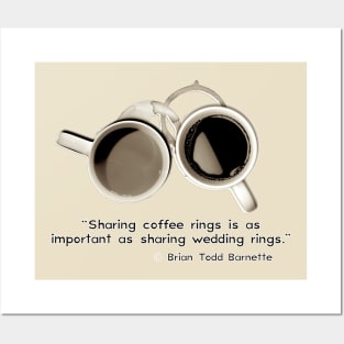 Sharing Coffee Posters and Art